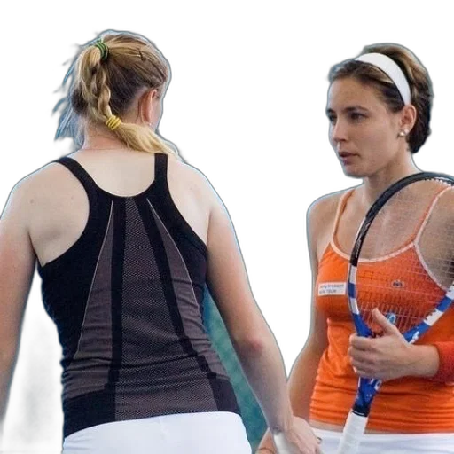two, women, tank, tops transparent PNG cut-out
