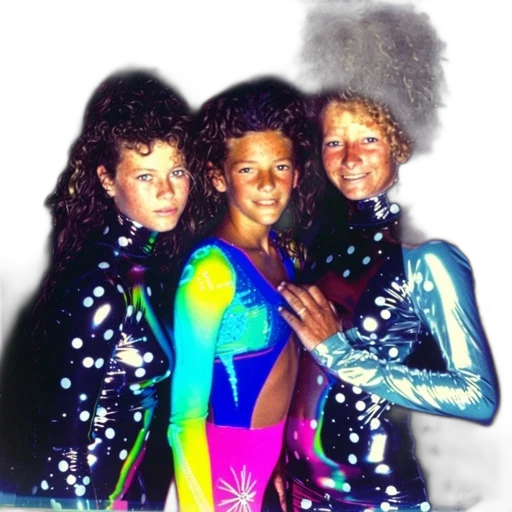jacket, hair, vaporwave, outer space, neon lights, underwater, neon, three transparent PNG cut-out