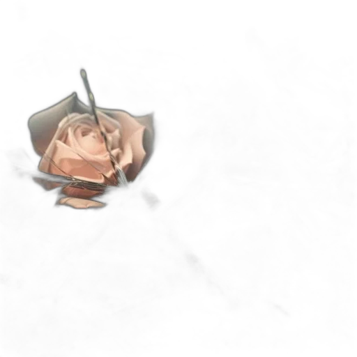jewelry, flower, crown, umbrella, 3d render, photorealistic, concept art, pixel art transparent PNG cut-out