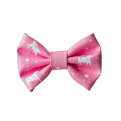 jewelry, unicorns, pink, bow, tie, collar, baby transparent PNG cut-out