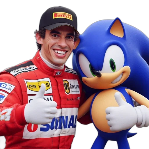 man, ferrari, race, suit, sporting, various, sponsors, including transparent PNG cut-out