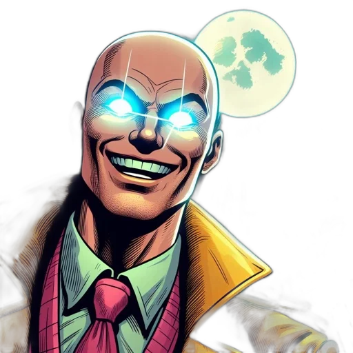 face, robot, mask, jacket, comic book art, concept art, cyberpunk, cartoon transparent PNG cut-out