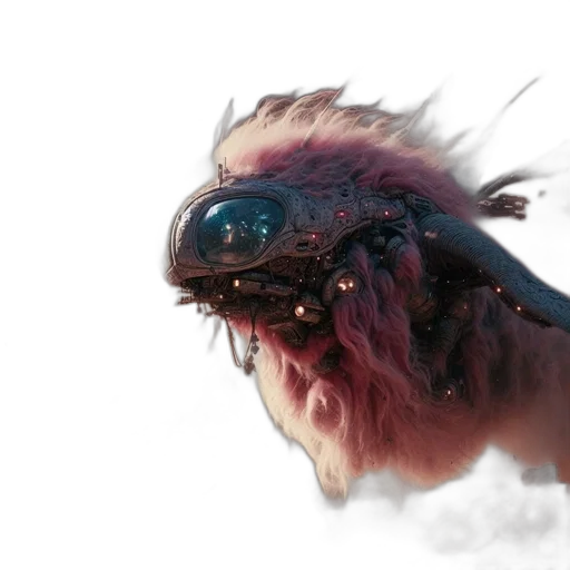 dragon, creature, animal, mask, concept art, fantasy art, 3d render, photorealistic transparent PNG cut-out