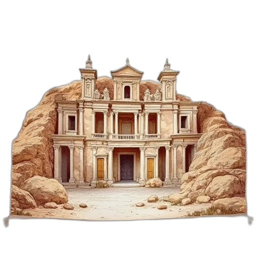 building, furniture, crown, jewelry transparent PNG cut-out