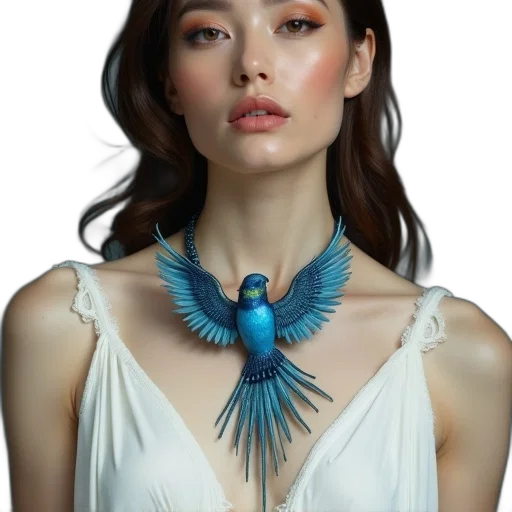 jewelry, crown, dress, face, fantasy art, photorealistic, concept art, oil painting transparent PNG cut-out
