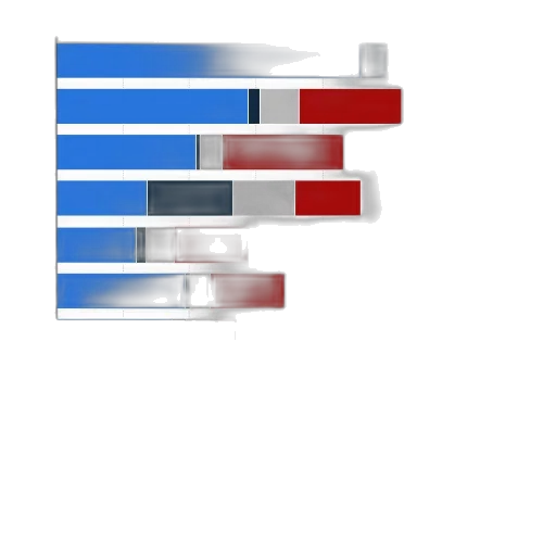 hair, weapon, 3d render, blue, colorful, red, dark, bar transparent PNG cut-out