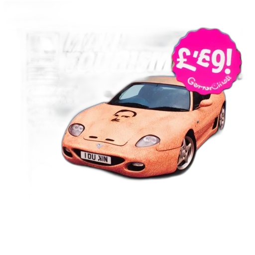 car, 3d render, vaporwave, photorealistic, concept art, game, case, man transparent PNG cut-out
