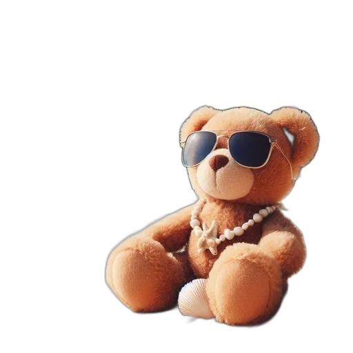 staff, animal, jewelry, furniture, 3d render, photorealistic, plush, teddy transparent PNG cut-out