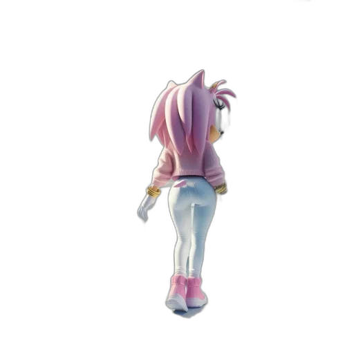 staff, robot, weapon, creature, 3d render, concept art, vaporwave, pixel art transparent PNG cut-out