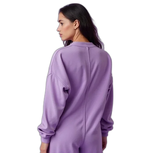jacket, dress, vaporwave, pastel, lavender, purple, long, sleeve transparent PNG cut-out