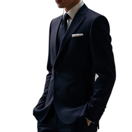 staff, jacket, face, photorealistic, concept art, 3d render, blue, monochrome transparent PNG cut-out