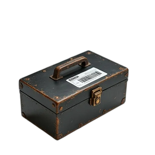 furniture, robot, weapon, shoes, 3d render, photorealistic, small, black transparent PNG cut-out
