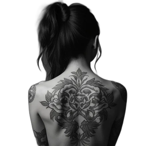 jewelry, dress, flower, photorealistic, pencil sketch, fantasy art, concept art, dark transparent PNG cut-out