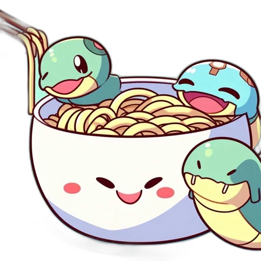 food, pixel art, vaporwave, concept art, anime, pastel, colorful, blue transparent PNG cut-out