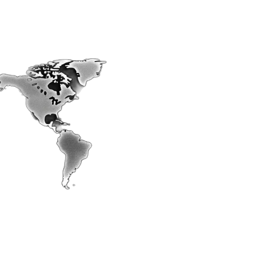 3d render, monochrome, dark, black transparent PNG cut-out