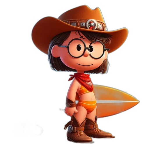 hat, staff, weapon, animal, cartoon, concept art, 3d render, fantasy art transparent PNG cut-out