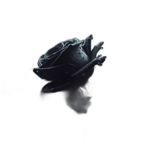 flower, jewelry, crown, dragon, photorealistic, 3d render, concept art, dark transparent PNG cut-out