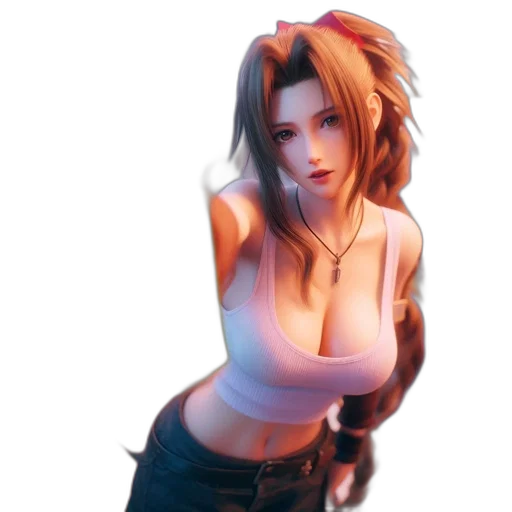 weapon, concept art, 3d render, photorealistic, fantasy art, illustrated, woman, stands transparent PNG cut-out