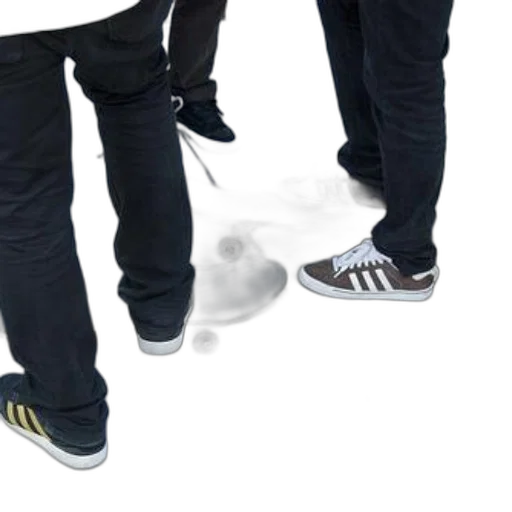 shoes, jacket, staff, mask, 3d render, concept art, photorealistic, monochrome transparent PNG cut-out