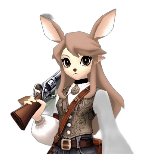 weapon, staff, animal, robot, concept art, 3d render, pixel art, anime transparent PNG cut-out