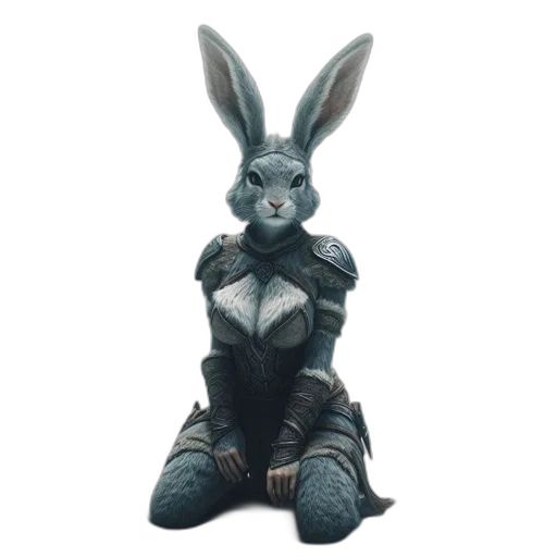 animal, creature, robot, mask, 3d render, concept art, fantasy art, pixel art transparent PNG cut-out