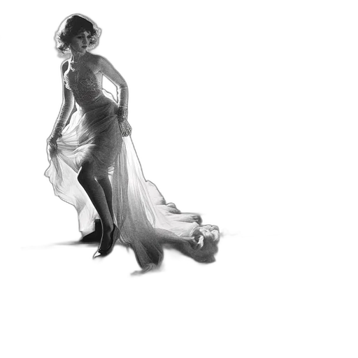 dress, shoes, photorealistic, concept art, pencil sketch, 3d render, black, white transparent PNG cut-out