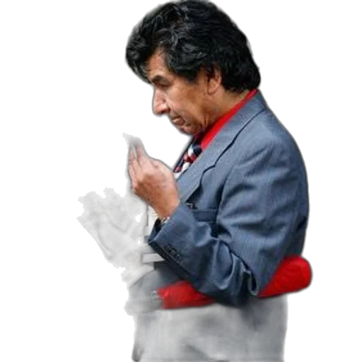 jacket, staff, umbrella, animal, concept art, photorealistic, 3d render, man transparent PNG cut-out