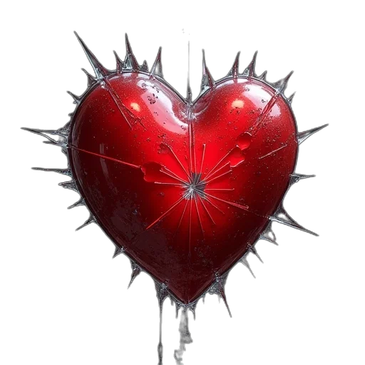 concept art, emergency, heart, break transparent PNG cut-out