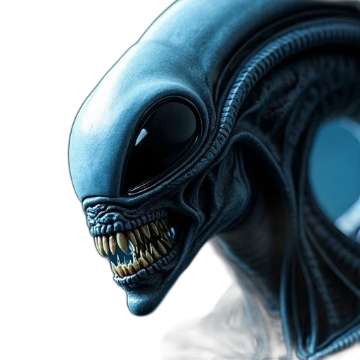 mask, creature, face, robot, concept art, 3d render, comic book art, photorealistic transparent PNG cut-out