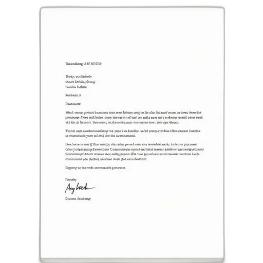 formal, verification, letter, bank transparent PNG cut-out