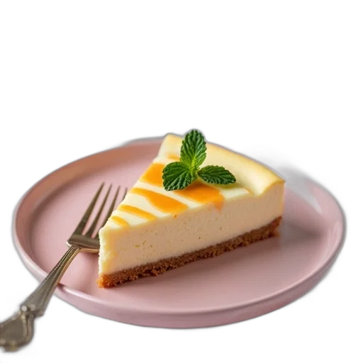 food, crown, weapon, hat, 3d render, photorealistic, slice, cheesecake transparent PNG cut-out