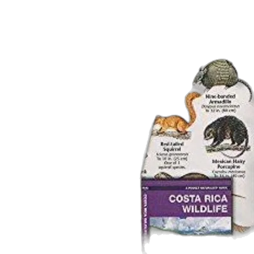 travel, map, costa, rica, naturalist, guide, featuring, images transparent PNG cut-out