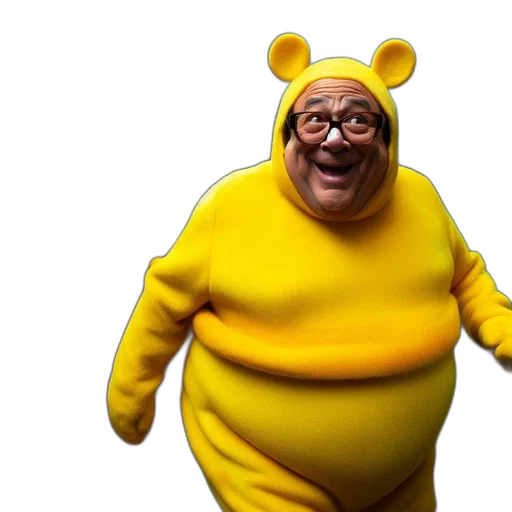 creature, animal, concept art, two, men, matching, winnie, pooh transparent PNG cut-out