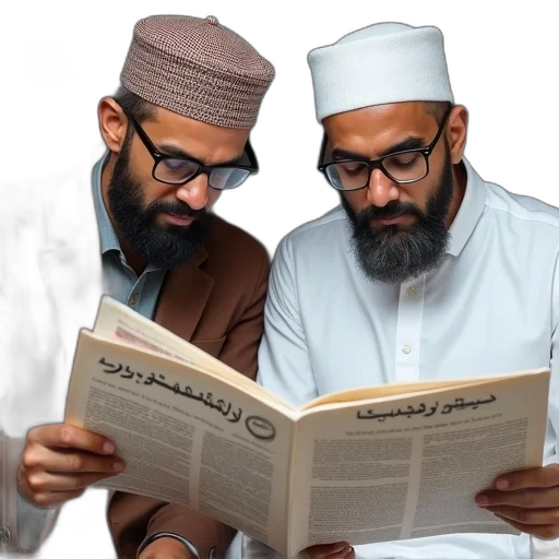 two, men, sitting, next, each, other, both, wearing transparent PNG cut-out