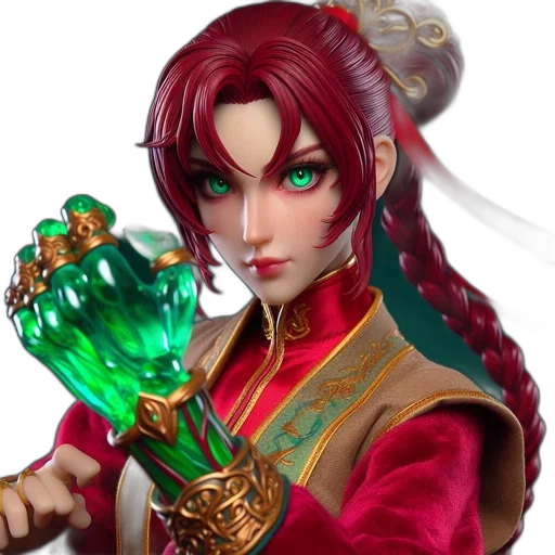 staff, jewelry, weapon, fantasy art, concept art, 3d render, photorealistic, red transparent PNG cut-out