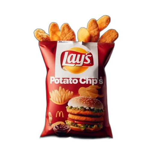 food, crown, photorealistic, 3d render, innovative, reimagining, lay, potato transparent PNG cut-out