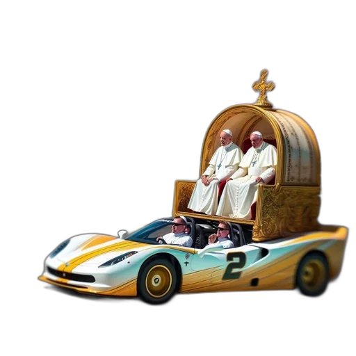 car, crown, 3d render, concept art, photorealistic, sports, number, drives transparent PNG cut-out