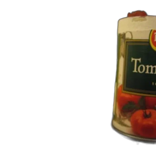 food, bottle, 3d render, photorealistic, can, tomato, sauce, sits transparent PNG cut-out