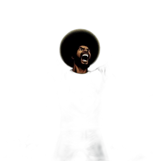 hat, hair, mask, staff, concept art, photorealistic, comic book art, pixel art transparent PNG cut-out