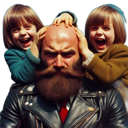 jacket, hair, face, photorealistic, cyberpunk, concept art, comic book art, older transparent PNG cut-out