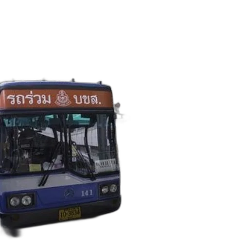 car, concept art, 3d render, photorealistic, cyberpunk, bus, stop, thailand transparent PNG cut-out
