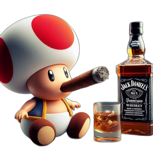 bottle, weapon, hat, 3d render, pixel art, concept art, photorealistic, cartoonish transparent PNG cut-out