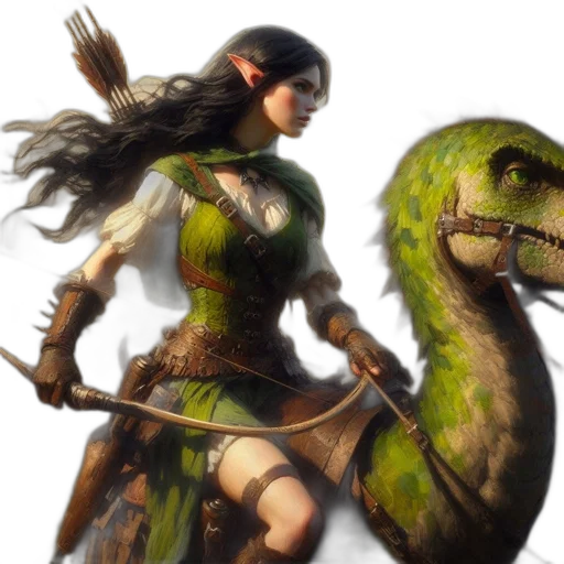 dragon, animal, fantasy art, concept art, 3d render, photorealistic, green, earth tones transparent PNG cut-out
