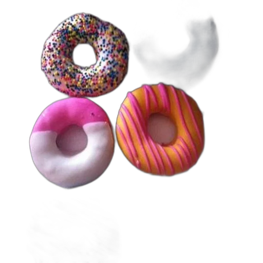 jewelry, food, 3d render, photorealistic, concept art, pastel, tray, colorful transparent PNG cut-out