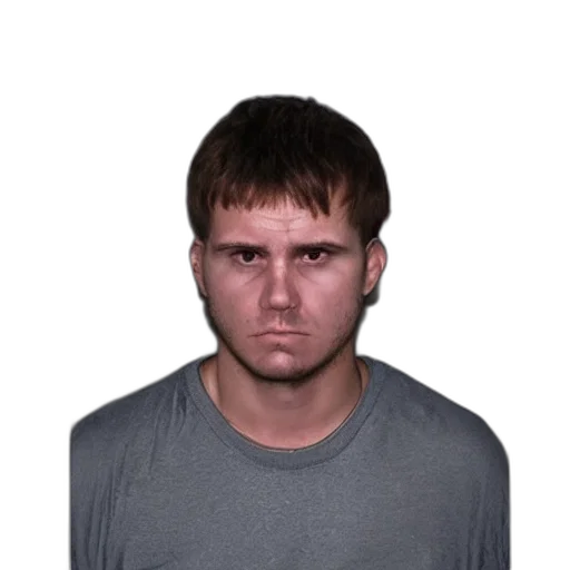 face, staff, photorealistic, 3d render, average, murderer, mugshot, photo transparent PNG cut-out