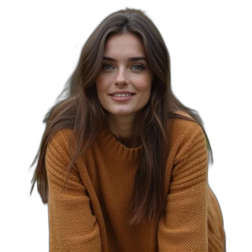 jacket, face, hair, staff transparent PNG cut-out