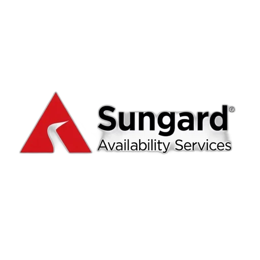 image, features, stylized, logo, sungard, availability, services, consists transparent PNG cut-out