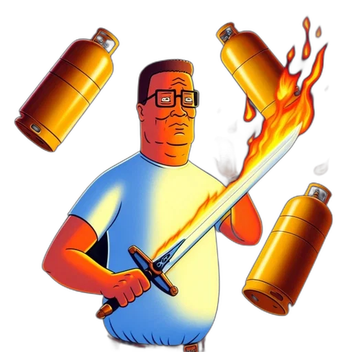bottle, weapon, robot, staff, concept art, 3d render, pixel art, cartoon transparent PNG cut-out