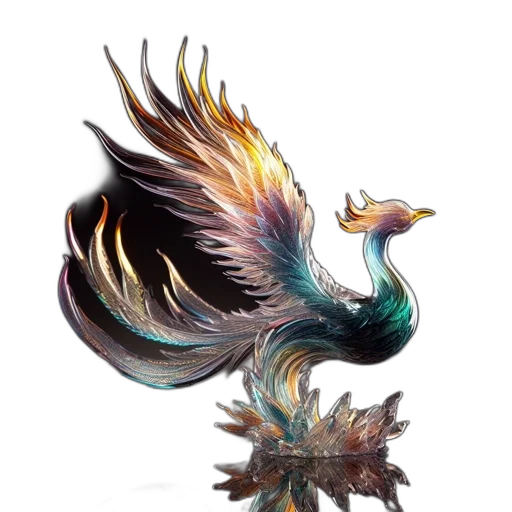 dragon, animal, jewelry, crown, fantasy art, concept art, photorealistic, watercolor transparent PNG cut-out