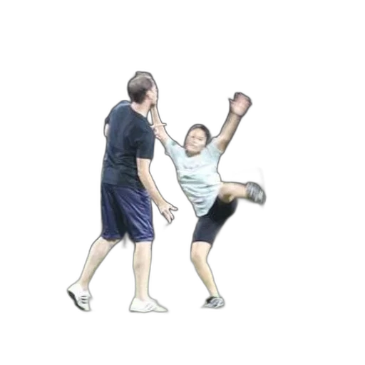 staff, man, woman, playing, frisbee, field, night transparent PNG cut-out